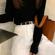 조이픽 여성용 데일리 베이직 벨트