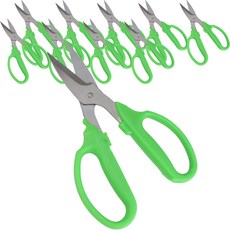 莫娜西夫 巴拉芒斯 雙色握把直式園藝剪刀 淺綠色, 10個