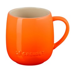 LE CREUSET U 棉花糖馬克杯 380ml, 橘色, 1個