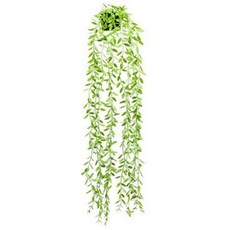 Wooming Store 懸掛植物 人造藤蔓 仿真植物, 1個, 款式27