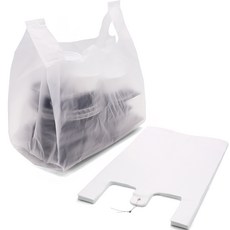 Happy lock 外送塑膠袋 無印刷 半透明 大 35 x 53 x 24 cm, 100個, 25L