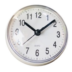 Tilgreen吸附式浴室壁鐘, Clova White