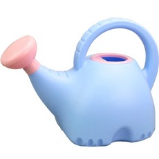 NEORIN 園藝大象澆水壺 1.5L, 1個, 藍色 + 粉紅色