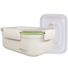 비오스코 프레쉬 핸디 3.6L + 누름판 전자렌지 스텐용기 GREEN, 1개, 단품