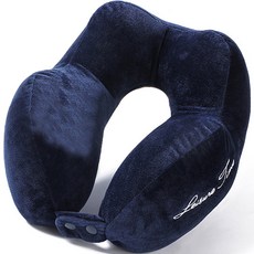 基本款雲朵柔軟頸枕 MO701, 海軍藍