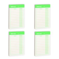 Bfancy 螢光便條紙 S, 4個, 待辦清單