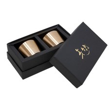 Nothyang Bangjjari現代燒酒杯 2入+盒子組, 1套, 混合顏色