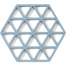 多功能餐盤鍋墊, 藍色, 1個