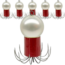 Elliptic章魚魷魚釣魚針夾 12pin, 6個