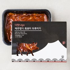 다맛나고 제주향기 흑돼지 두루치기, 1kg, 1개