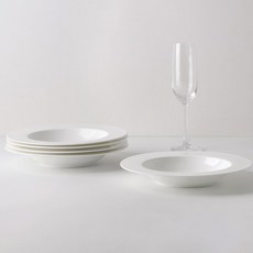 Loco Living 骨瓷沙拉碗, 白色, 5個