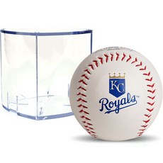 RAWLINGS MLB 官方Logo球 堪薩斯市皇家 + 方塊球盒 RBOF2, 1套, 單一商品