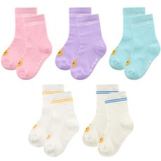milkmile 幼兒款微笑櫻桃可可襪子 5種組