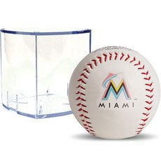 RAWLINGS MLB Authentic Logo球 迈阿密馬林魚+球套 方形RBOF2, 1套, 單品