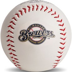 RAWLINGS MLB 官方標誌球 密爾瓦基釀酒人, 單一商品, 1個