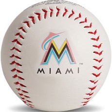 RAWLINGS MLB 官方Logo球 邁阿密馬林魚, 單一商品, 1個