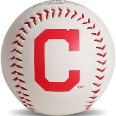 RAWLINGS MLB 官方標誌球 克里夫蘭印地安人隊, 單一商品, 1個