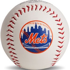 RAWLINGS MLB 官方授權Logo球 紐約大都會隊, 單一商品, 1個