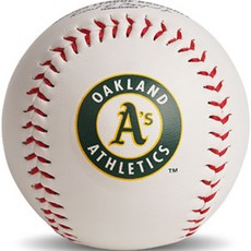 RAWLINGS MLB Authentic Logo球 奧克蘭運動家, 單品, 1個