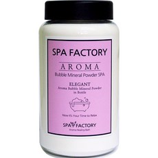 SPA FACTORY Elegant 喜馬拉雅粉紅鹽芳香礦物泡泡入浴粉 薰衣草, 400g, 1個