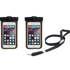 Queen's Nest 手機防水袋, 2個, 黑色