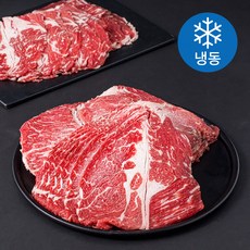 동원 미국산 척아이롤 초이스 불고기 샤브용 (냉동), 2kg, 1개