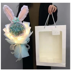 One Today花束燈+禮包套組, 藍兔