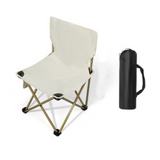 Booth Market柔軟攜帶式折疊釣魚椅+收納袋組, 白色
