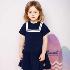 JELISPOON 女童款超級夏日水手風洋裝