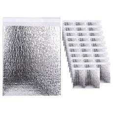 Swan 一次性自黏銀箔保冷袋 25cm x 30cm, 單一顏色, 30個