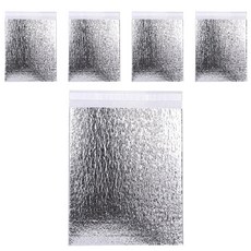 Swan 自黏式一次性鋁箔保冷袋 30cm x 40cm, 單一顏色, 5個