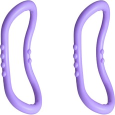 Ggong sso 粉彩瑜伽環 優質凸點型 2入, 紫色