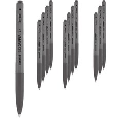 monAmi 153 Gripper 原子筆 0.7mm, 黑色, 12個