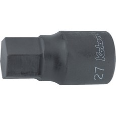 코켄 1SQ 육각비트소켓 핸드용 36mm 기장 80mm 일체형 8012M-80, 6개