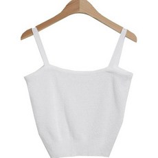 린다샵 여성용 망등론 스퀘어넥 슬릿 나시 니트 cpns735k33