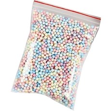 Maket Gamseong 包裝材料 禮物盒 彩色馬卡龍 泡棉球, 混合顏色, 10個