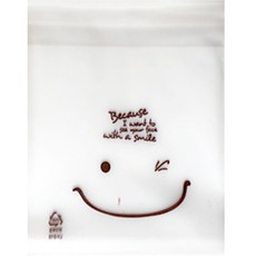 Maket Gamseong 透明微笑包裝塑膠袋 100入, 3個, 類型2
