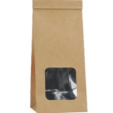 Maket Gamseong 牛皮紙袋 8 x 6 x 18cm, 15個, 原色