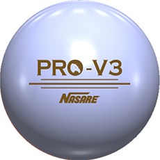 NASARE Park高爾夫3層球 PRO-V3 6cm, 白色, 1顆
