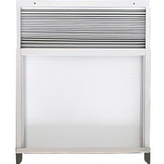 유이테크 창문형 에어컨 설치키트 스테인레스 75-100CM, WK-10S, 1개