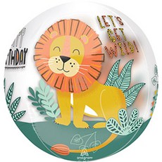 Ove Get Wild 生日氣球, 單一顏色, 2個