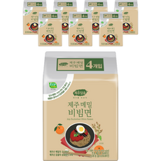 오뚜기 제주담음 제주 메밀 비빔면 130g, 32개