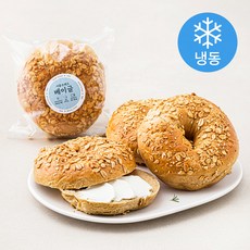 서울브레드 뉴욕 그래놀라 모닝 베이글 (냉동), 480g, 1개