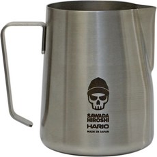 HARIO 好璃奧 澤田洋史拉花鋼杯 LMP-20HSV, 混色, 1個