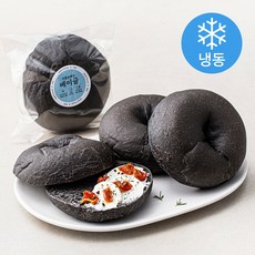 서울브레드 먹물 모닝 베이글 (냉동), 480g, 1개