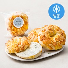 서울브레드 치즈 모닝 베이글 (냉동), 480g, 1개