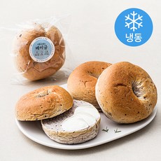 서울브레드 블루베리 모닝 베이글 (냉동), 480g, 1개