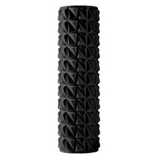 봄봄리빙 종아리 근육 지압폼롤러 대, 블랙