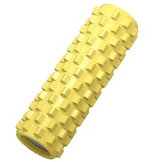 봄봄리빙 울퉁불퉁 지압폼롤러 중, 옐로우