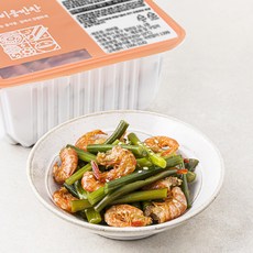 비움반찬 마늘쫑건새우볶음, 400g, 1개